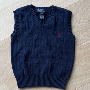 Polo by Ralph Lauren Men's Navy Sweater Vest